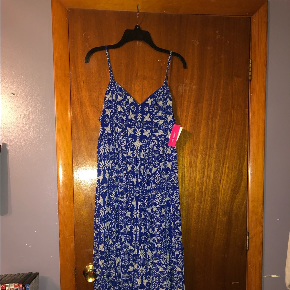 Long Blue Dress